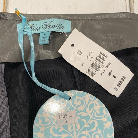 NWT LF vegan leather skirt - Picture 10 of 13